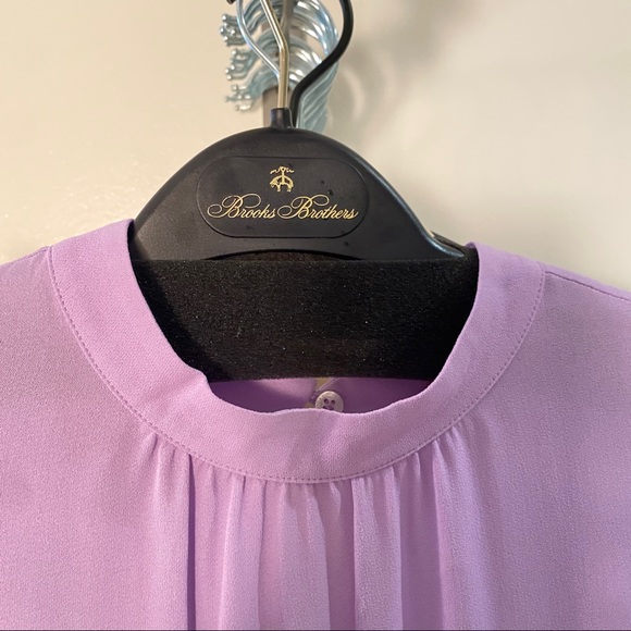 Brooks Brothers Lilac Blouse NWT - Picture 6 of 7